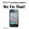 CRACKED CELL PHONE OR IPAD SCREEN ?
