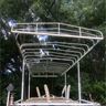 Boat hoist and cover