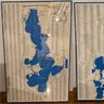 1990 EAST & WEST LAKE OKOBOJI MAPS