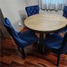Brand New Round Dining Table w/Leaf