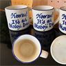 Set of 3 Hand-Painted "Hooray! It